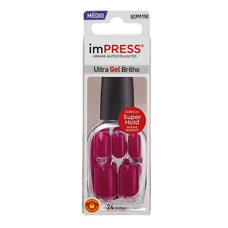 Unhas Kiss Impress Bittersweet BIPM192BR