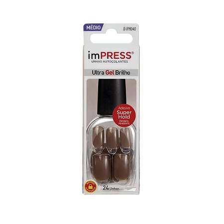 Unhas Kiss Impress Flawless BIPM040BR