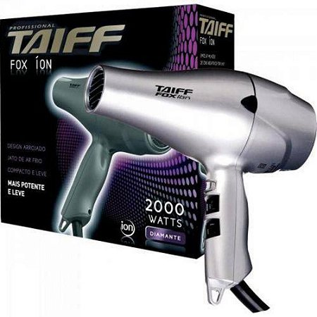 Secador Taiff Fox Ion 2000W 127V