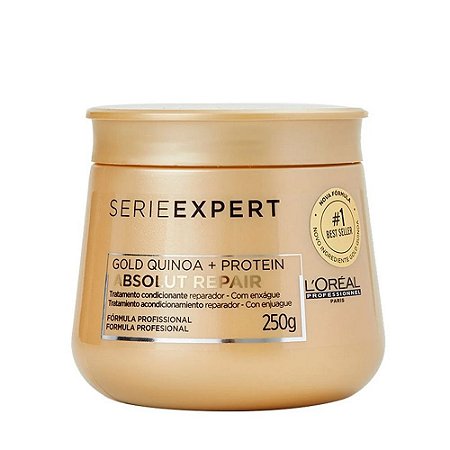 Máscara Loreal Professionnel Absolut Repair Gold Quinoa 250gr