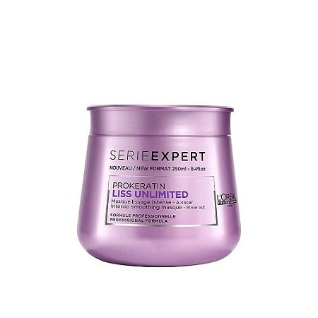 Máscara Loreal Profissional Liss Unlimited 250gr