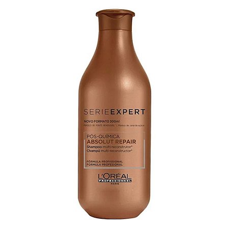 Shampoo Loreal Profissional Absolut Repair Pos Quimica 300ml