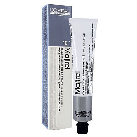 Coloração Loreal Majirel 10.1 Louro claríssimo acinzentado