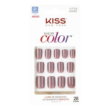Unhas Kiss Salon Color Beautifull KSC52BR