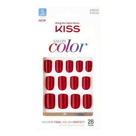 Unhas Kiss Salon Color New Girl KSC02BR