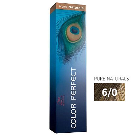 Coloração Wella Color Perfect 6/0 Louro Escuro