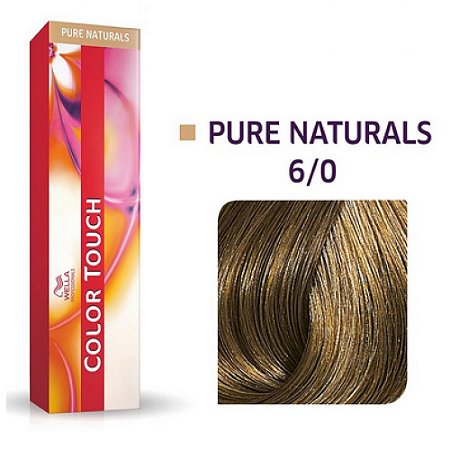 Tonalizante Wella Color Touch 6/0 60gr Louro Escuro