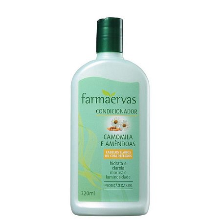 Condicionador Farmaervas Camomila E Amendoas 320Ml