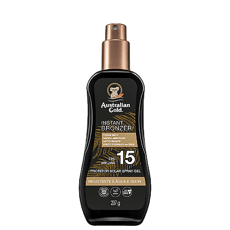 Bronzeador Australian Gold Spray Gel Fps 15 237Ml