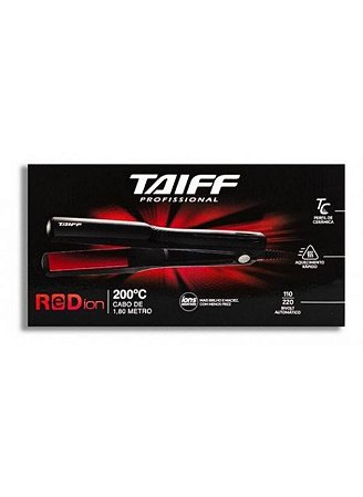 Prancha Taiff Red Ion