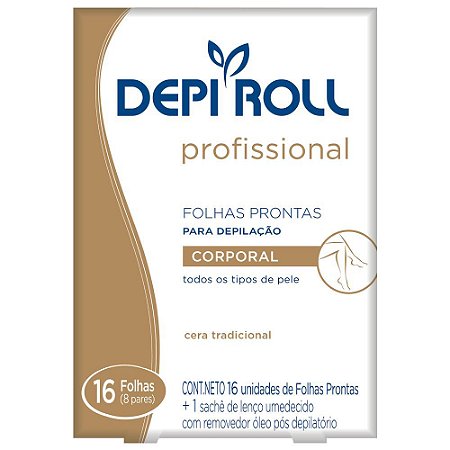 Folhas Prontas Depi Roll Corporal Tradicional C/16