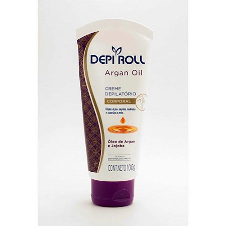 Creme Depilatório Corporal Depi Roll Argan 100Gr