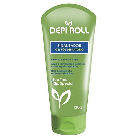 Gel Pós Depilatório Depi Roll Tea Tree 120G