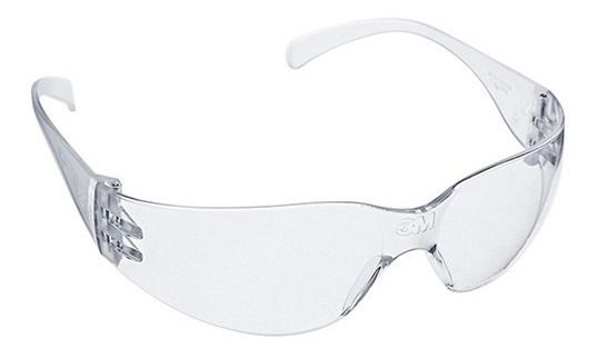Oculos Proteção Virtua Incolor Antiembaçante 3m