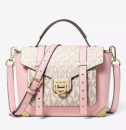 BOLSA MICHAEL KORS MANHATTAN VANILLA/BLUSH