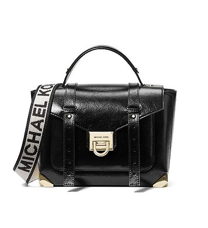 BOLSA MICHAEL KORS MANHATTAN MÉDIA PRETA