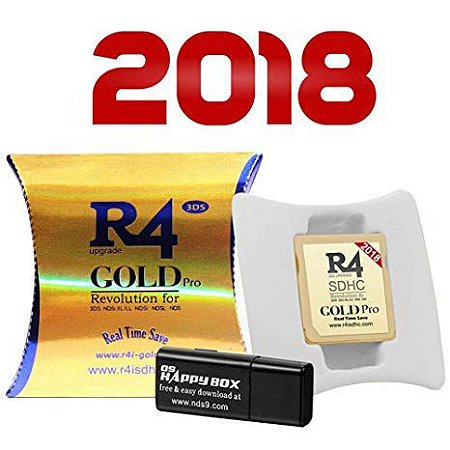 R4i3ds R4 gold pro Acekard2i Cartao r4 - Meg Sama Shop