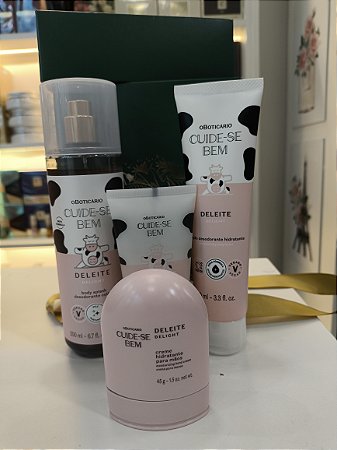 Kit de leite Boticário