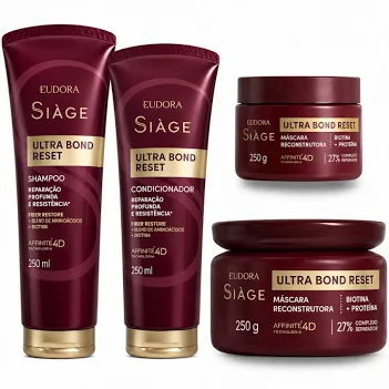 Combo Siàge Ultra Bond Reset (4 itens)