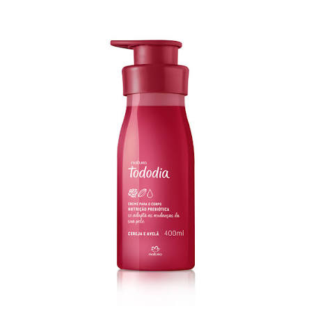 Hidratante Corporal Tododia Cereja E Avelã 400ml - Natura