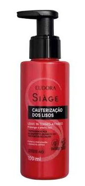 Leave-in Capilar Siàge Cauterização dos Lisos 100ml EUDORA