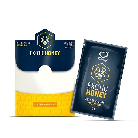 Exotic Honey Melzinho Sachê Estimulante Masculino 5g Sexy Fantasy