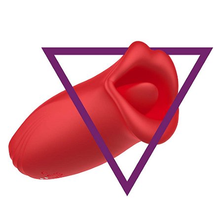 Vibrador Clitoriano Kisses - 10 modos de vibração + 10 modos de estimulação