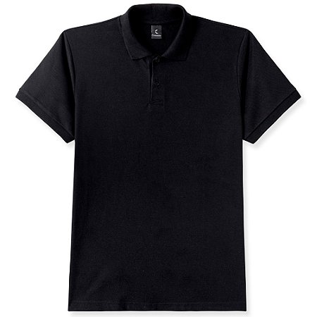 Camiseta Polo Preta