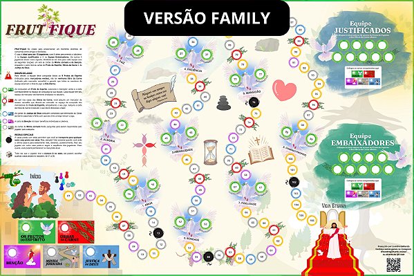Versão Family - JOGO DE TABULEIRO - FRUTIFIQUE