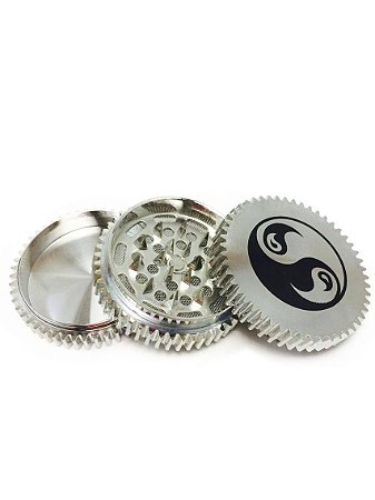 Triturador de Metal Spiky Yin-Yang