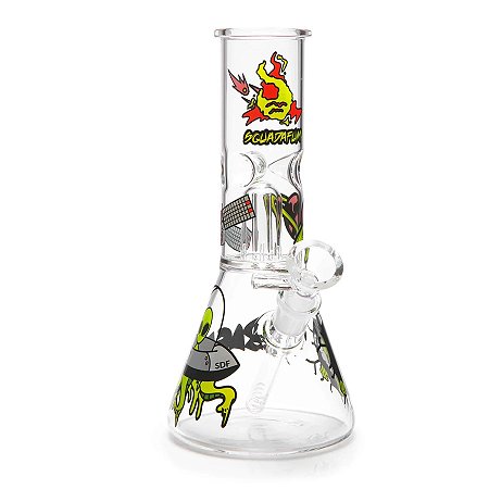 Ice Bong de Vidro Space 20 cm Squadafum