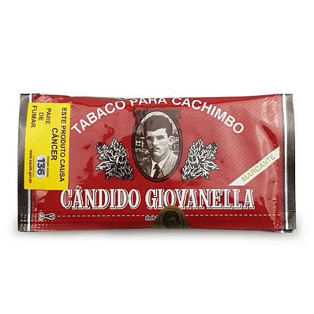 Tabaco Para Cachimbo Cereja Cândido Giovanella