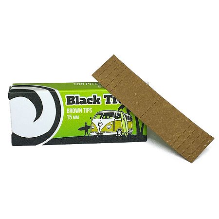 Piteira Extra Slim Brown 15mm Black Trunk