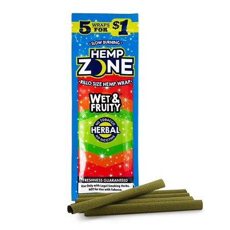 Blunt de Wet Fruit 5 un. Hemp Zone