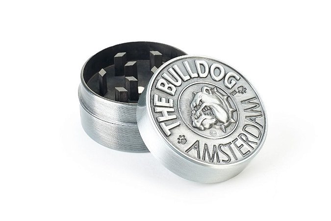 Triturador de Metal Pequeno Prata The Bulldog