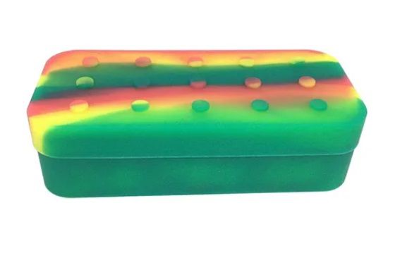 Pote de Silicone com 4 Lugares Lego Reggae