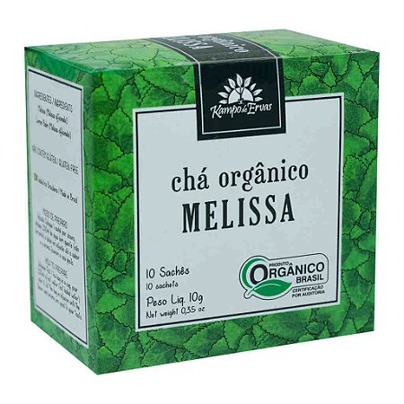 Chá de Melissa Orgânico Kampo de Ervas 10 sachês - Raiz Nativa | Loja de  Produtos Naturais e Orgânicos Online