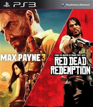 Red Dead Redemption + Max Payne 3 Midia Digital Ps3