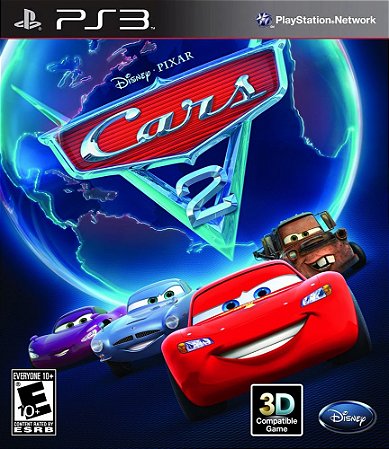 Disney Pixar Carros 2 Midia Digital Ps3 - WR Games Os melhores