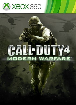 Call of Duty 4 Modern Warfare para Xbox 360 - Seminovo