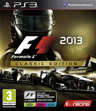F1 2013 Classic Edition Midia Digital Ps3