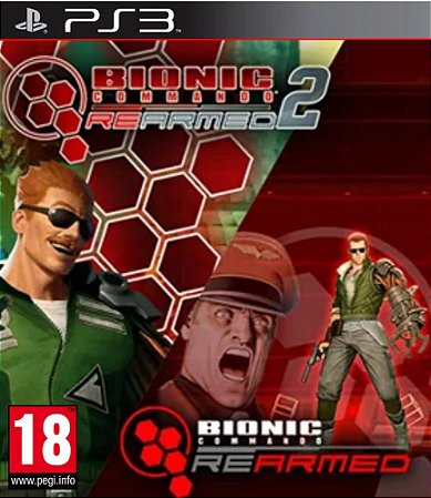 Bionic Commando Rearmed 1 + 2 Bundle Midia Digital Ps3