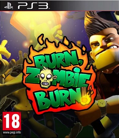 Burn Zombie Burn Mídia Digital Ps3