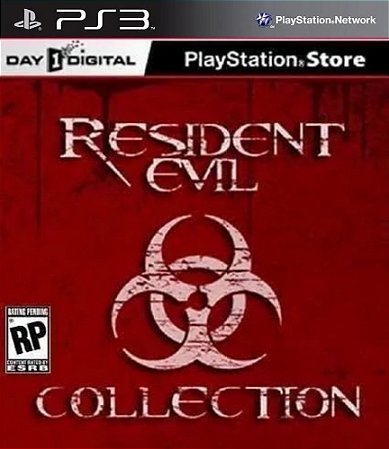 Resident Evil Combo Com 10 Jogos Midia Digital Ps3