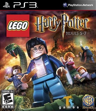 LEGO Harry Potter: Years 5-7 Midia Digital Ps3 - WR Games Os