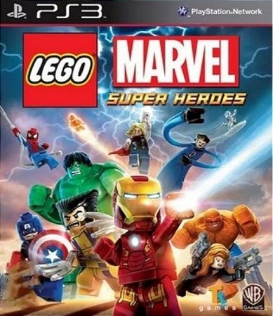 LEGO Marvel Super Heroes BR Midia Digital Ps3 - WR Games Os melhores jogos  estão aqui!!!!