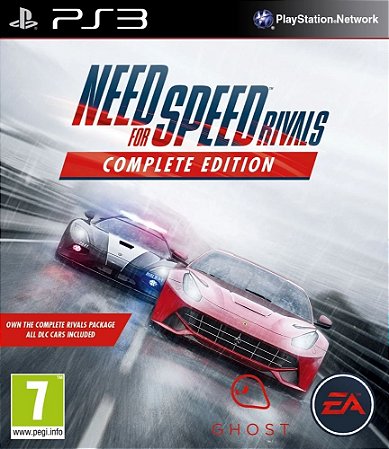 Need For Speed Rivals Complete Edition Dublado Midia Digital Ps3