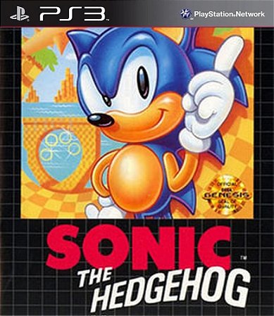 Sonic the Hedgehog 1 Classico Sega Mega Drive Midia Digital Ps3