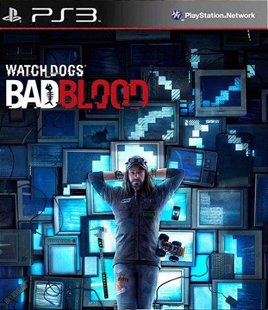 DLC Watch Dogs Bad Blood Dublado Midia Digital Ps3
