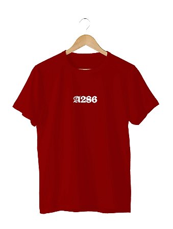 Camiseta A286 - Eu acredito no Deus-  VINHO